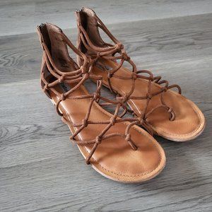 Not Rated Strappy Stretchy Sandals